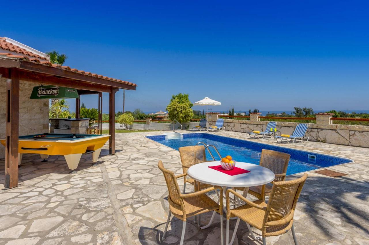 Theos Club Villas Полис Экстерьер фото